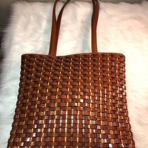 Nine West saddle Brown Handbag.